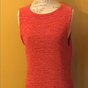 🏝️Susan Bristol Basic Stretch Knit Tank Top Salmon shade, Original Owner Ex Cond